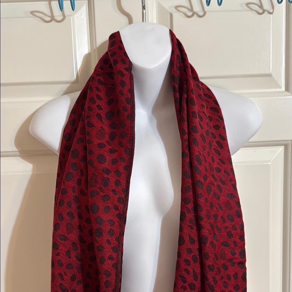 Pashmina Multicolor Patterned Scarf - Picture 4 of 6